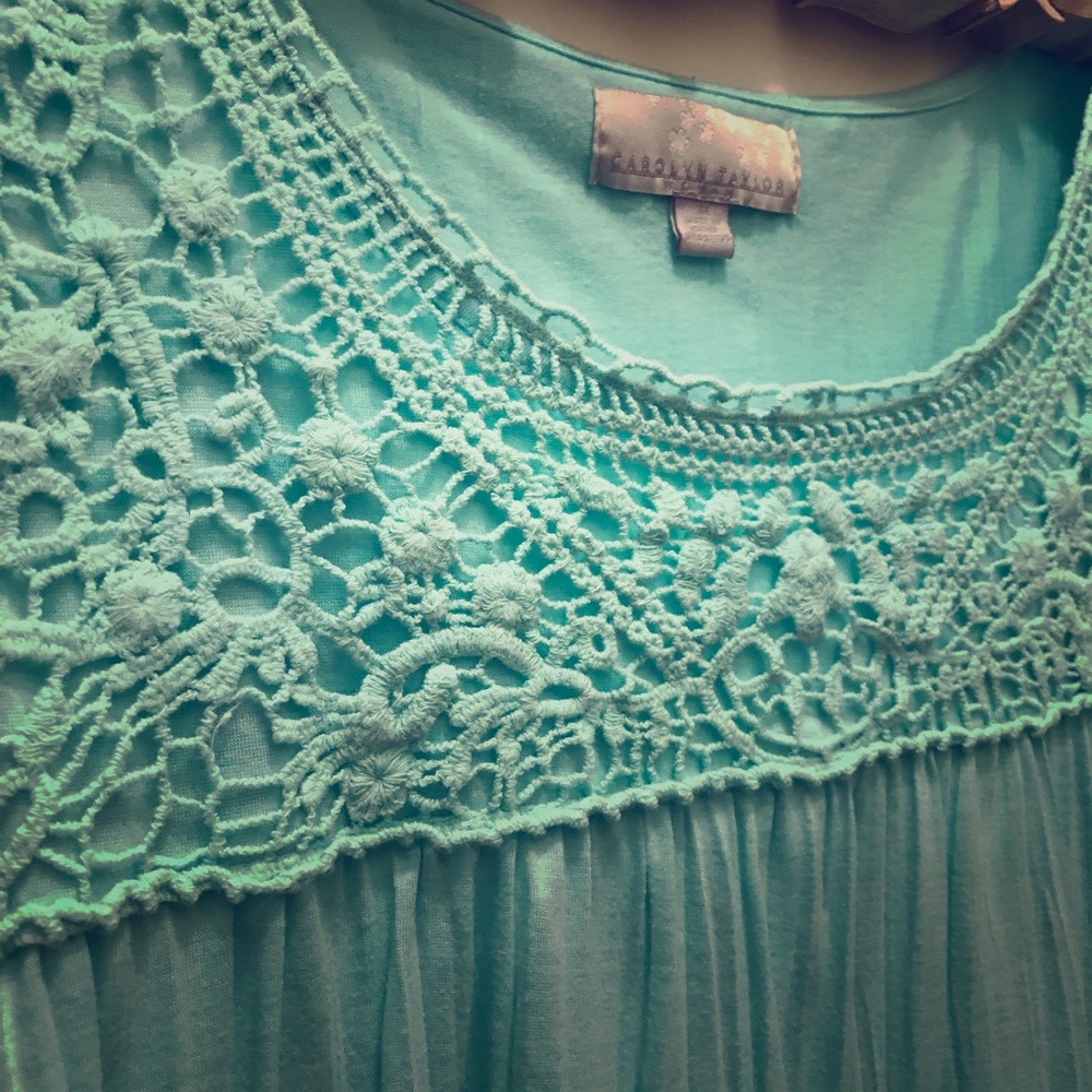 Teal (ish) Tank Top